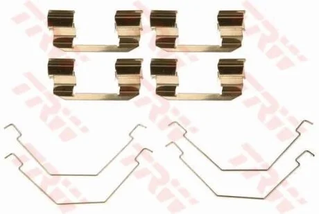 - Комплект для монтажу дискових гальмівних колодок TRW PFK461