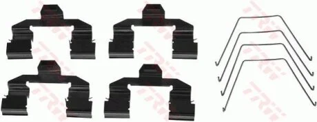 - Комплект для монтажу дискових гальмівних колодок TRW PFK471