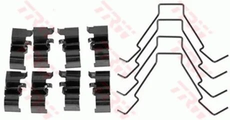 - Комплект для монтажу дискових гальмівних колодок TRW PFK496