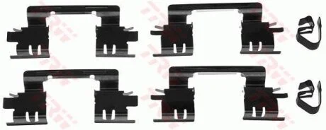 - Комплект для монтажу дискових гальмівних колодок TRW PFK510