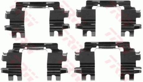 - Комплект для монтажу дискових гальмівних колодок TRW PFK525