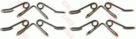 Колодок гальм. компл. монтажний MB Sprinter, VW LT передн. TRW PFK550