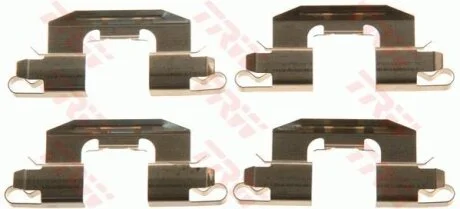 - Комплект для монтажу дискових гальмівних колодок TRW PFK567