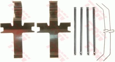 - Комплект для монтажу дискових гальмівних колодок TRW PFK589