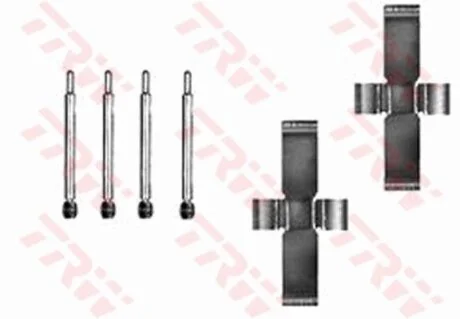 - Комплект для монтажу дискових гальмівних колодок TRW PFK73