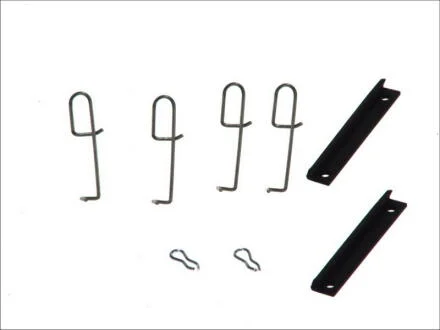 Монтажний набір гальмівних колодок передн CITROEN AX, SAXO PEUGEOT 205 I, 205 II, 205/HATCHBACK, 305 I, 305 II, 306, 309 I, 309 II, 405 I, 405 II, 505 1.0-Electric 11.77-04.04 TRW PFK75