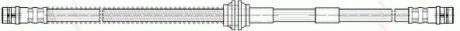Шланг тормозной VAG Q7/TOUAREG/CAYENNE 02- перед.лев/прав. TRW PHA415