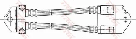 - Гальмівний шланг TRW PHA500