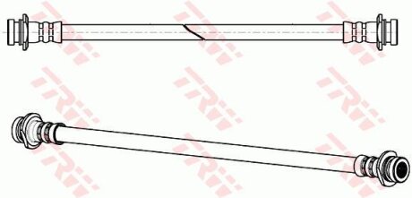 - Гальмівний шланг TRW PHA564