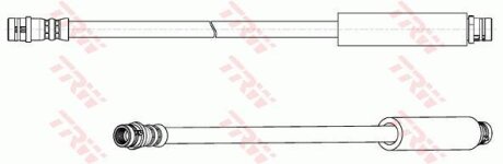 - Гальмівний шланг TRW PHA570