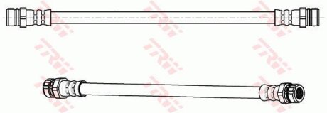 - Гальмівний шланг TRW PHA590