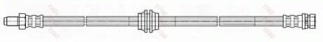 - Гальмівний шланг TRW PHB430