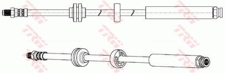 - Гальмівний шланг TRW PHB649