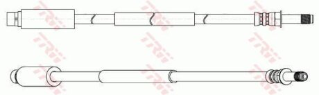 - Гальмівний шланг TRW PHB654