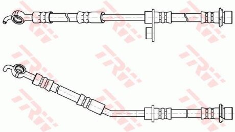 - Гальмівний шланг TRW PHD1055