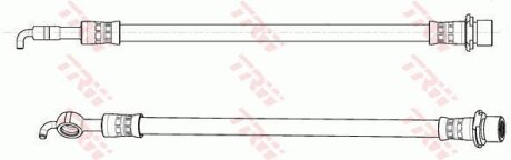 - Гальмівний шланг TRW PHD1129
