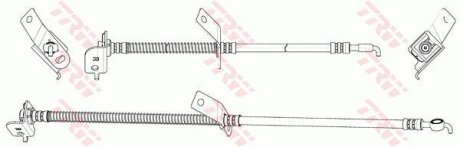 - Гальмівний шланг TRW PHD1150