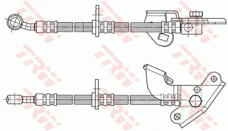 - Гальмівний шланг TRW PHD583