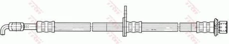 - Гальмівний шланг TRW PHD933