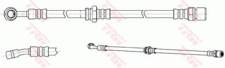 Шланг тормозной CHEVROLET LACETTI/NUBIRA -05 перед. TRW PHD992