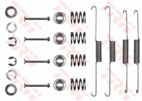 - Комплект для монтажу колодок до барабанів TRW SFK110