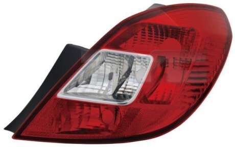 ЗАДНИЙ ФОНАРЬOPEL CORSA (D), 06 - 11 TYC 11-11432-01-2