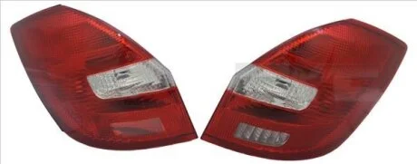 Ліхтар задній Лів SKODA FABIA II Ліфтбек / Універсал 4/5D -12.14 TYC 11-12268-01-2