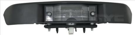Підсвітка номерного знаку (W5W) NISSAN PRIMASTAR X83 OPEL VIVARO A RENAULT TRAFIC II 03.01-01.16 TYC 15-0321-00-2