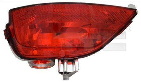 Протитуманна фар задн Лів (P21W) RENAULT CAPTUR I, GRAND SCENIC III Ph I, GRAND SCENIC III Ph II, GRAND SCENIC III Ph III, MEGANE III Ph I, MEGANE III Ph II, MEGANE III Ph III 11.08-12.19 TYC 19-12166-01-2