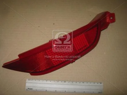 Катафот бампера заднього правий Ford Focus C-Max (11-), Fiesta (08-) TYC 19-A955-00-2B