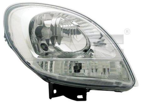 ПЕРЕДНЯЯ ФАРАRENAULT KANGOO, 05.03 - 07 TYC 20-0361-05-2