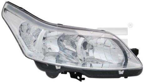 ПЕРЕДНЯЯ ФАРАCITROEN C4, 05 - 08 TYC 20-0663-05-2