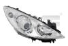 ПЕРЕДНЯЯ ФАРАPEUGEOT 307, 05.01 - 08.07 TYC 20-11224-05-2 (фото 1)