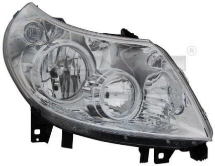 ПЕРЕДНЯЯ ФАРАPEUGEOT BOXER, 06 - 14 TYC 20-11334-05-2
