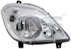 ПЕРЕДНЯЯ ФАРАMERCEDES BENZ SPRINTER, 06.06 - 13 TYC 20-11814-25-2 (фото 1)