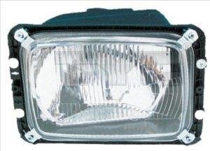 Фара Лів (H4, ручн, колір вкладиша: срібн) MERCEDES T1/T2 04.77-02.96 TYC 20-3526-05-2
