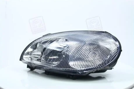 Фара ліва під коректор Daewoo Lanos, Sens (96-) чорний корпус TYC 20-5896-E5-2B