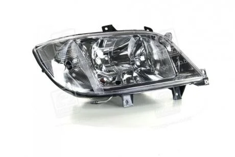Фара права з ПТФ MB Sprinter (03-) H3/H7/H7 TYC 20-A525-A5-2B