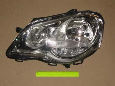 Фара ліва з моторчиком VW Polo (05-) H1/H7 TYC 20-A730-05-2B