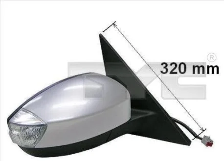 Дзеркало заднього виду TYC 310-0121