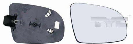 Скло дзеркала заднього виду TYC 325-0021-1