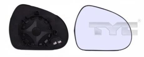Скло дзеркала заднього виду TYC 326-0087-1