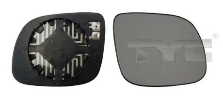 Скло дзеркала заднього виду TYC 332-0011-1