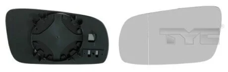 Скло дзеркала заднього виду TYC 337-0014-1