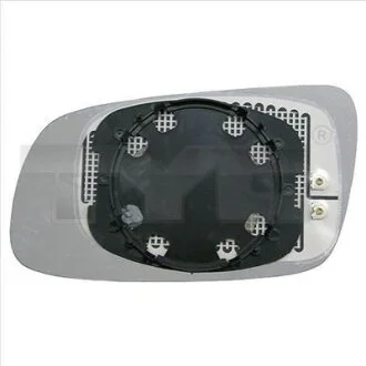 Дзеркальне скло, зовнішнє дзеркало TYC 337-0073-1