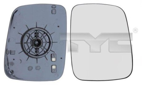 Скло дзеркала заднього виду TYC 337-0083-1