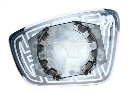 Скло дзеркала заднього виду TYC 337-0225-1