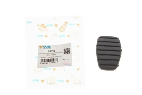 Накладка педали (тормоза/сцепления) Renault Trafic/Opel Vivaro 01- (7700416724 /8200183752) UC-EL 10698