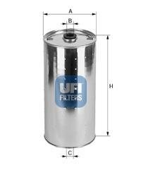 Фільтр масляний UFI 20.012.00