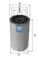 Масляний фiльтр UFI 23.473.00